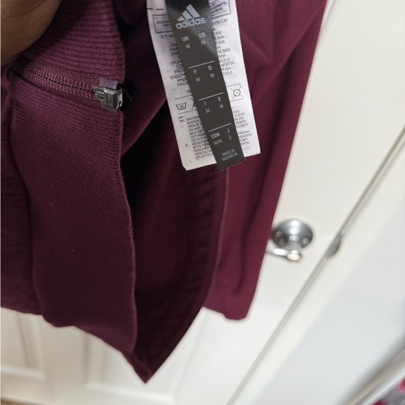 Adidas Men’s Maroon Squad Jacket | Size M | Excellent Condition - Picture 9 of 9